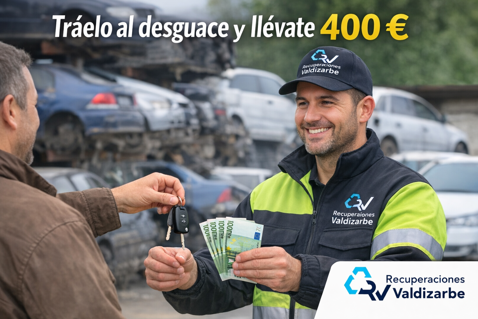 Plan RENOVE 400 euros desguace Navarra Valdizarbe