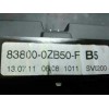 Recambio de cuadro instrumentos para toyota auris 1.4 turbodiesel cat referencia OEM IAM 838000ZB50F  838000ZB50FB5