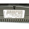 Recambio de mando climatizador para mercedes-benz clk (c209) clk 320 cdi (209.320) referencia OEM IAM A2038303485  F011500039