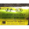 Recambio de motor arranque para kia carens ( ) drive referencia OEM IAM 361002A950  