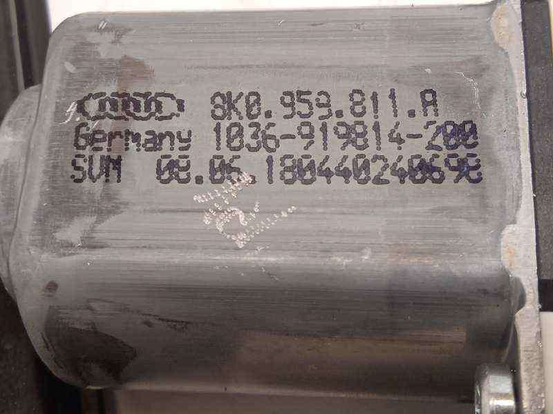 Recambio de elevalunas trasero izquierdo para audi q3 (8ug) sport edition referencia OEM IAM 8U0839461  8K0959811A - Gris 3
