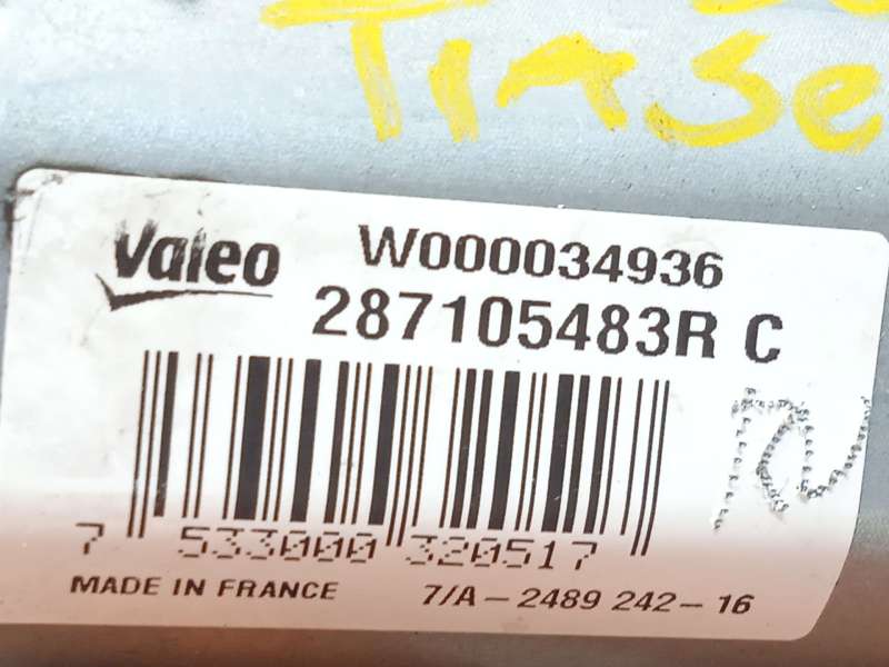 Recambio de motor limpia trasero para renault captur i (j5_, h5_) 1.5 dci 90 referencia OEM IAM 287105483R  W000034936 - Gris 4