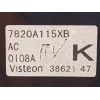 Recambio de mando climatizador para mitsubishi asx (ga0w) 1.8 di-d cat referencia OEM IAM 7820A115XB  
