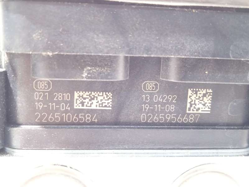 Recambio de abs para volkswagen polo vi (aw1, bz1, ae1, bz3) 2.0 gti referencia OEM IAM 2Q0614517AQ 0265956687 269903 6