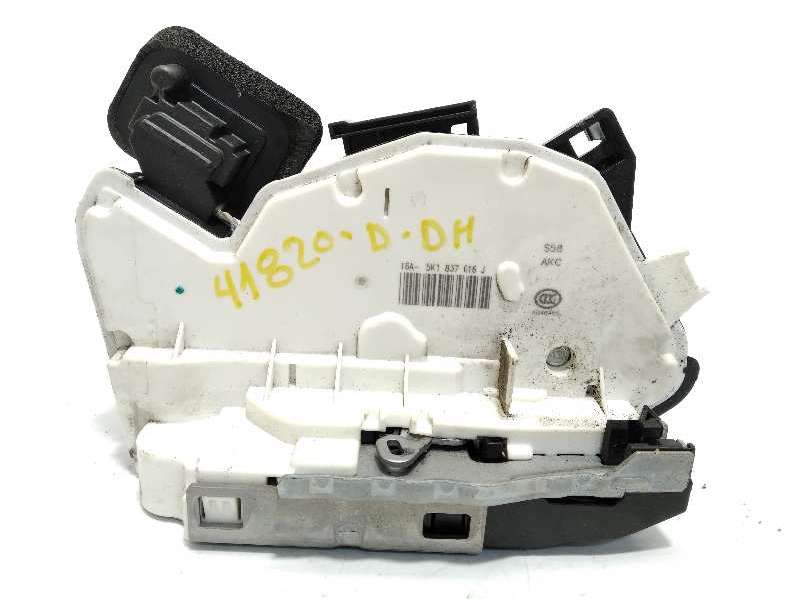 Recambio de cerradura puerta delantera derecha para volkswagen polo (6c1) 1.4 tdi referencia OEM IAM 5K1837016J - Rojo 2