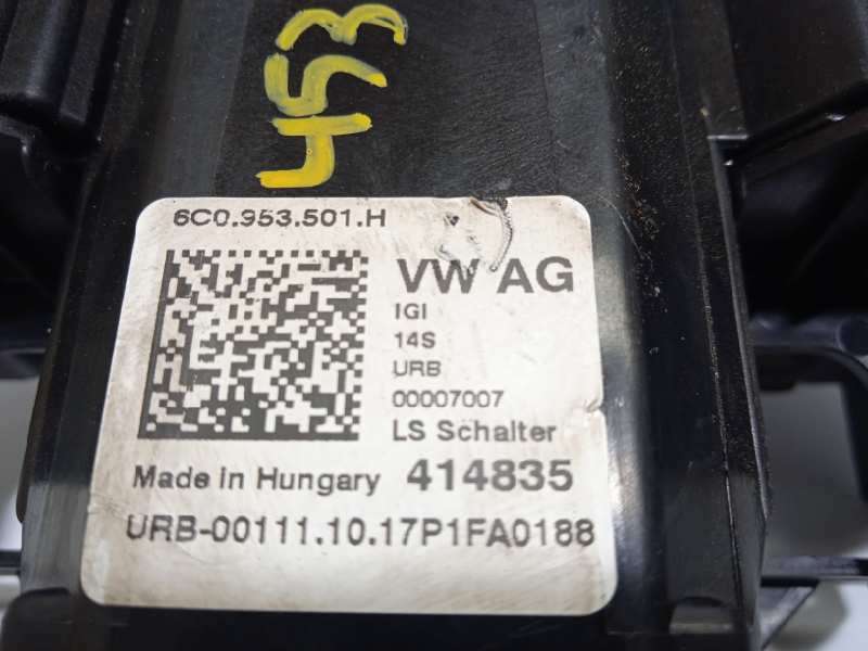 Recambio de mando intermitentes para skoda fabia 1.0 mpi referencia OEM IAM 6C0953501H  6C0953501HIGI - Azul 5