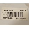 Recambio de mando elevalunas delantero izquierdo para kia niro i (de) e-niro referencia OEM IAM 93570G5200  