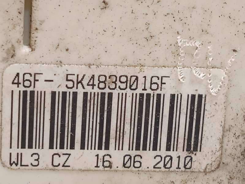Recambio de cerradura puerta trasera derecha para volkswagen polo (6r1) 1.2 tdi referencia OEM IAM 5K4839016F - Blanco 4