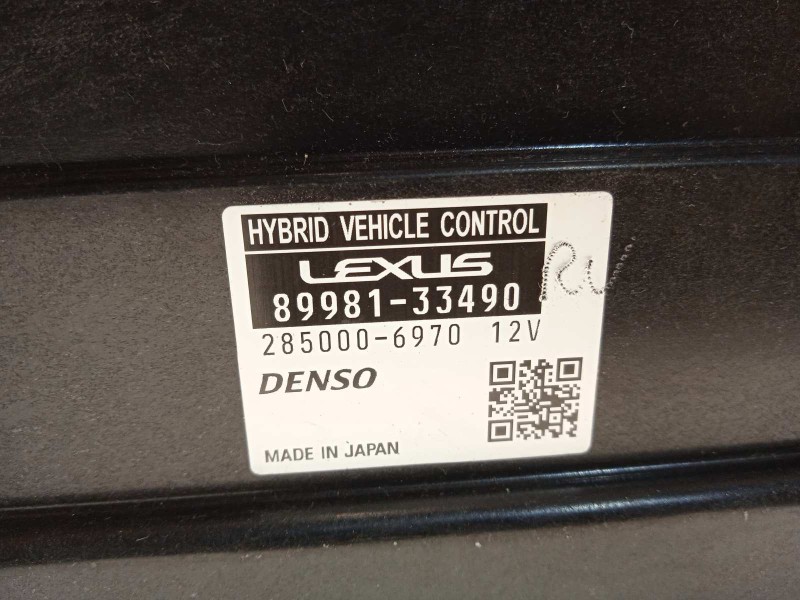 Recambio de modulo electronico para lexus es 300h referencia OEM IAM 8998133490  2850006970