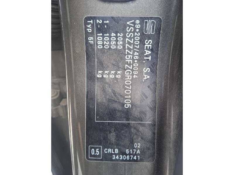 seat leon st (5f8) del año 2015