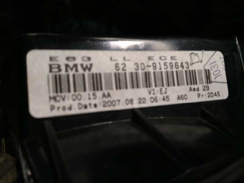 Recambio de pantalla multifuncion para bmw serie 6 coupe (e63) 635d referencia OEM IAM 62309159643  9159643