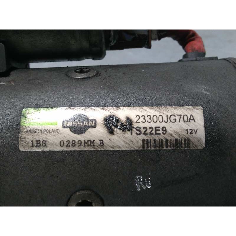 Recambio de motor arranque para renault koleos 2.0 dci diesel fap referencia OEM IAM 23300JG70A  TS22E9