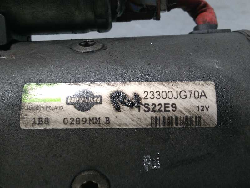 Recambio de motor arranque para renault koleos 2.0 dci diesel fap referencia OEM IAM 23300JG70A  TS22E9