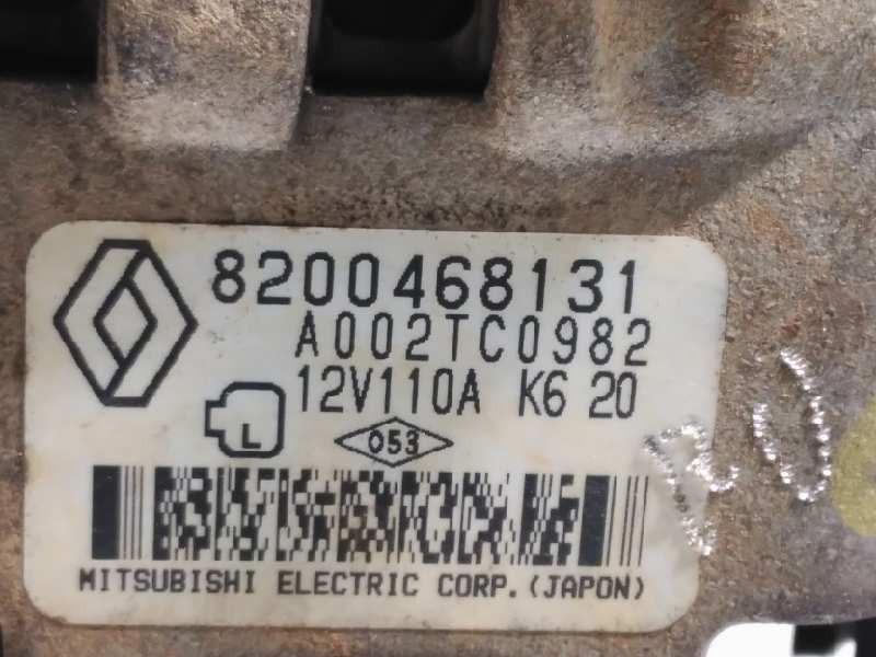 Recambio de alternador para renault kangoo (f/kc0) authentique referencia OEM IAM 8200468131  A002TC0982