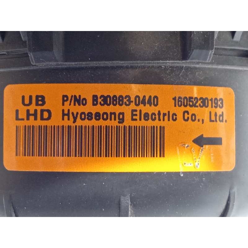 Recambio de motor calefaccion para kia rio basic referencia OEM IAM B308830440 1605230193 971111W100