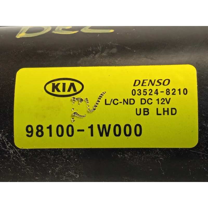 Recambio de motor limpia delantero para kia rio basic referencia OEM IAM 981001W000  