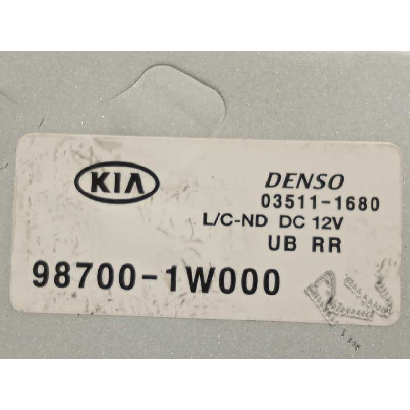 Recambio de motor limpia trasero para kia rio basic referencia OEM IAM 987001W000  035111680