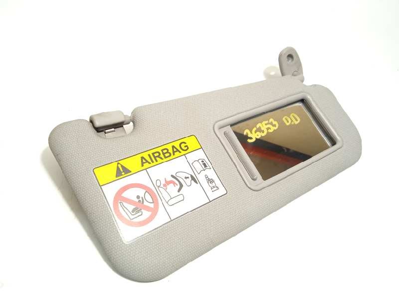 Recambio de parasol derecho para kia rio basic referencia OEM IAM 852021W360HCS  