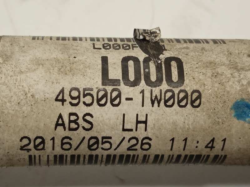 Recambio de transmision delantera izquierda para kia rio basic referencia OEM IAM 495001W000  