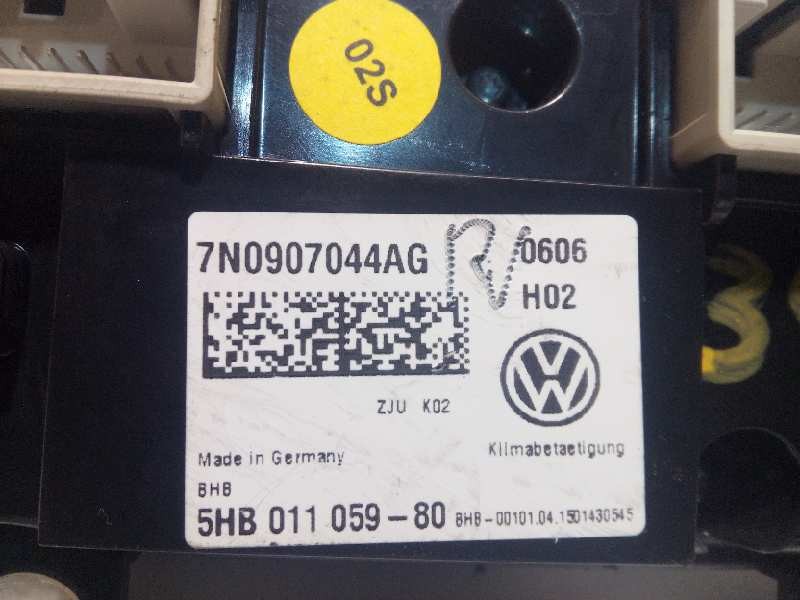 Recambio de mando climatizador para seat alhambra (710) reference referencia OEM IAM 7N0907044AG 7N0907044AGZJU 5HB011059