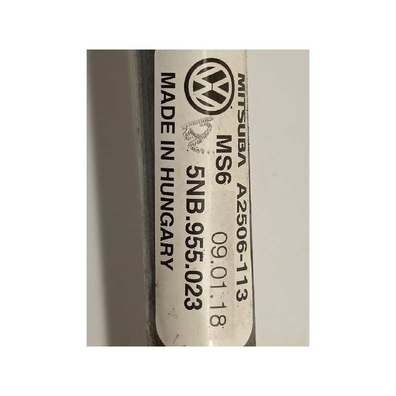 Recambio de motor limpia delantero para volkswagen tiguan 2.0 tdi referencia OEM IAM 5NB955119  5NB955023