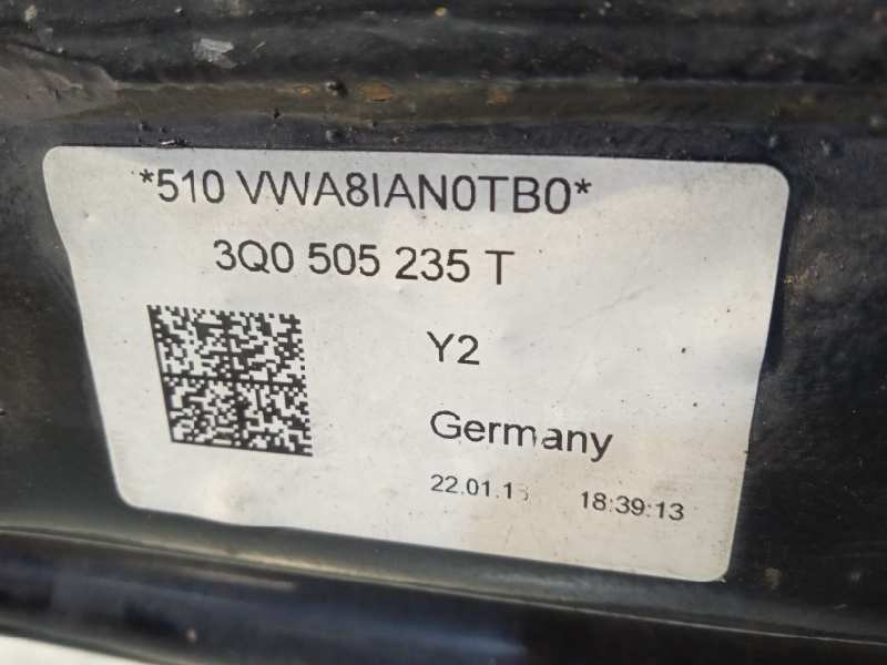 Recambio de puente trasero para volkswagen tiguan 2.0 tdi referencia OEM IAM 3Q0505235T  