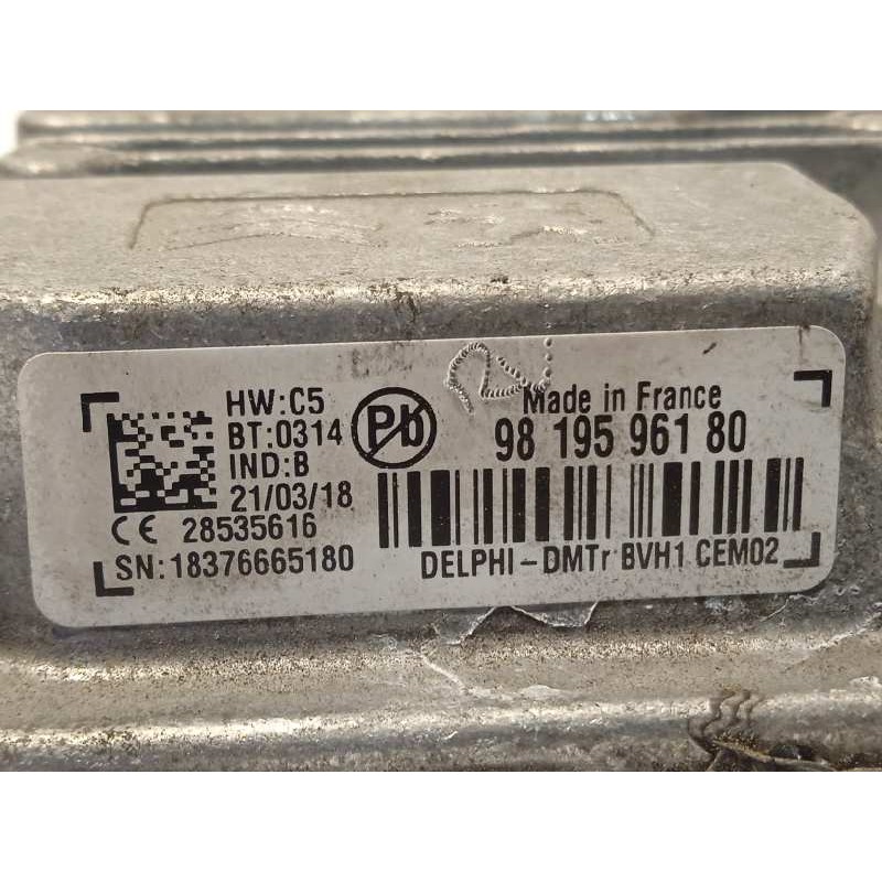 Recambio de modulo electronico para citroën c3 feel referencia OEM IAM 9819596180  