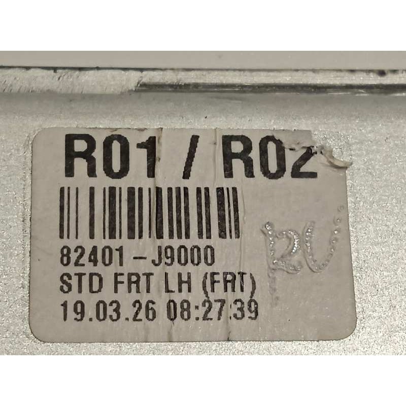 Recambio de elevalunas delantero izquierdo para hyundai kona 1.0 tgdi cat referencia OEM IAM 82450J9000  82401J9000