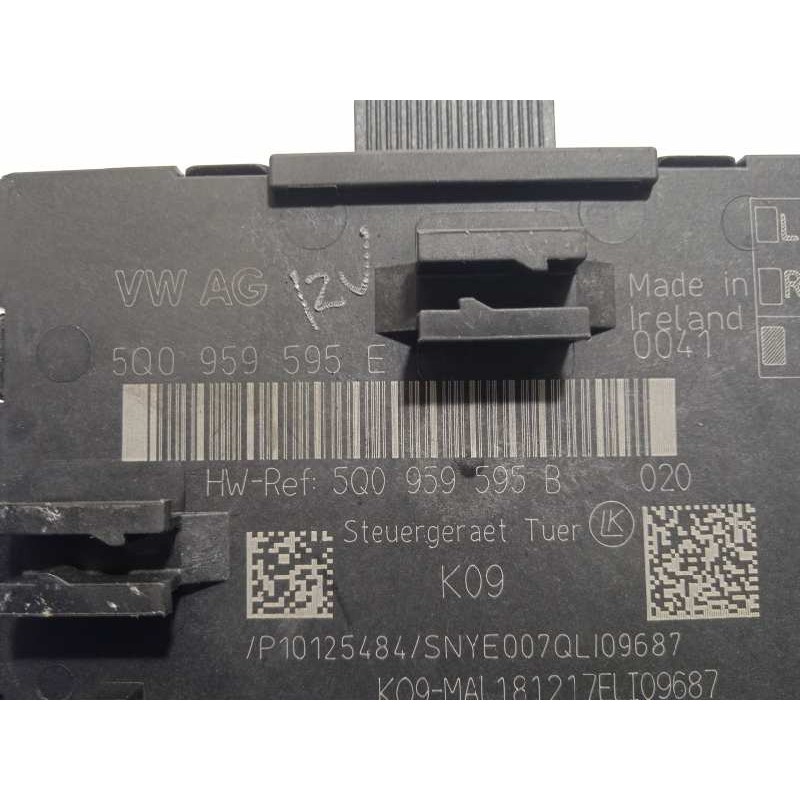 Recambio de centralita confort para volkswagen tiguan 2.0 tdi referencia OEM IAM 5Q0959595E  5Q0959595B