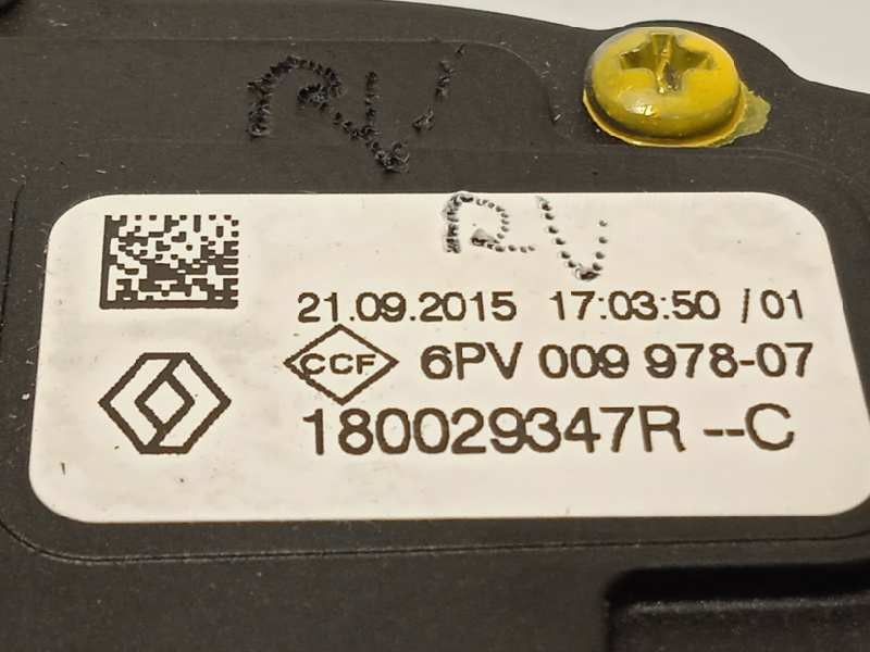 Recambio de potenciometro pedal para renault captur 1.5 dci diesel fap energy referencia OEM IAM 180029347R  6PV00997807