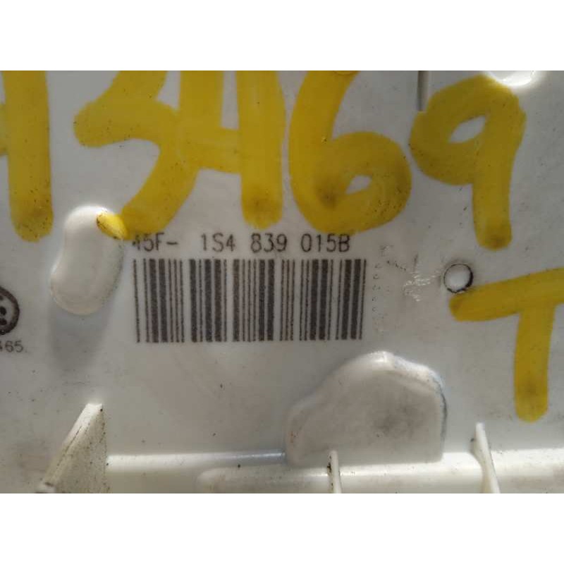 Recambio de cerradura puerta trasera izquierda para skoda fabia (5j2 ) ambition referencia OEM IAM 1S4839015B  