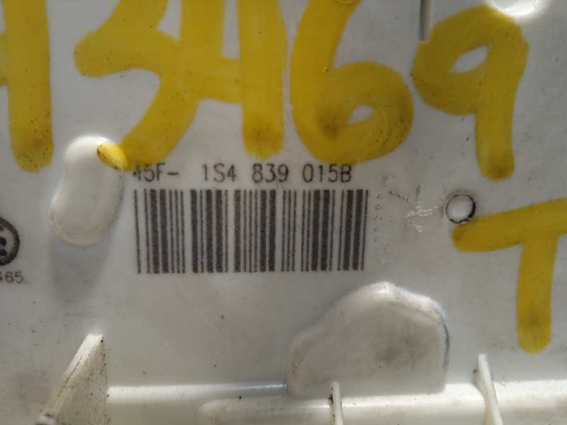 Recambio de cerradura puerta trasera izquierda para skoda fabia (5j2 ) ambition referencia OEM IAM 1S4839015B  