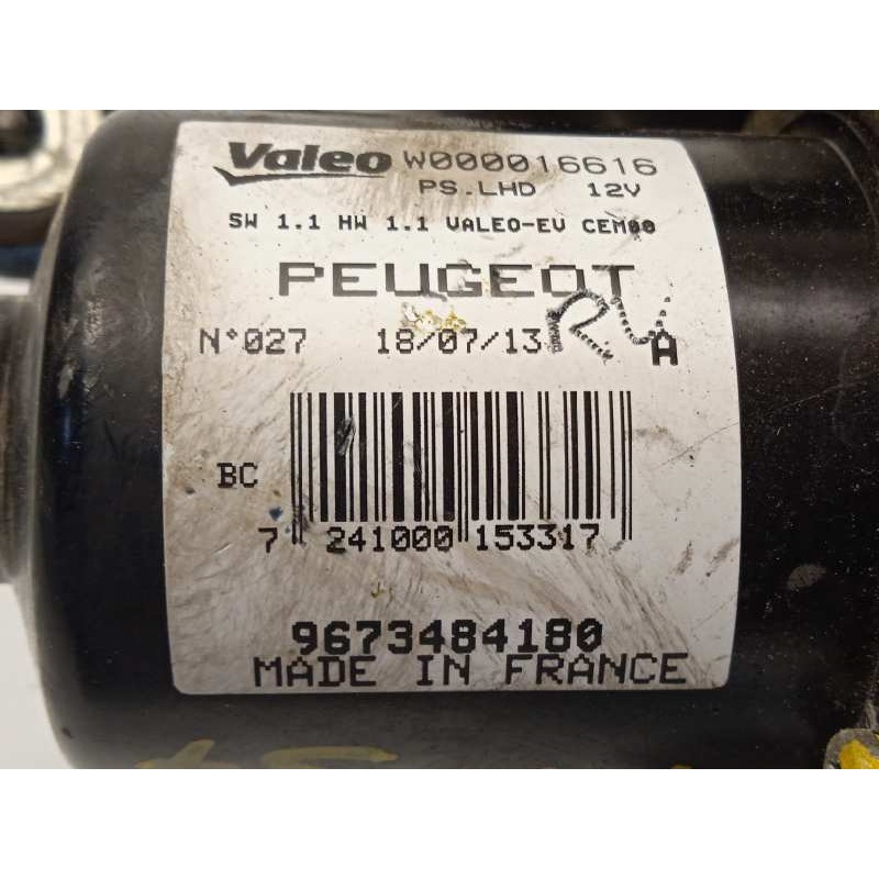 Recambio de motor limpia delantero para peugeot rcz basis referencia OEM IAM 9673484180  W000016616