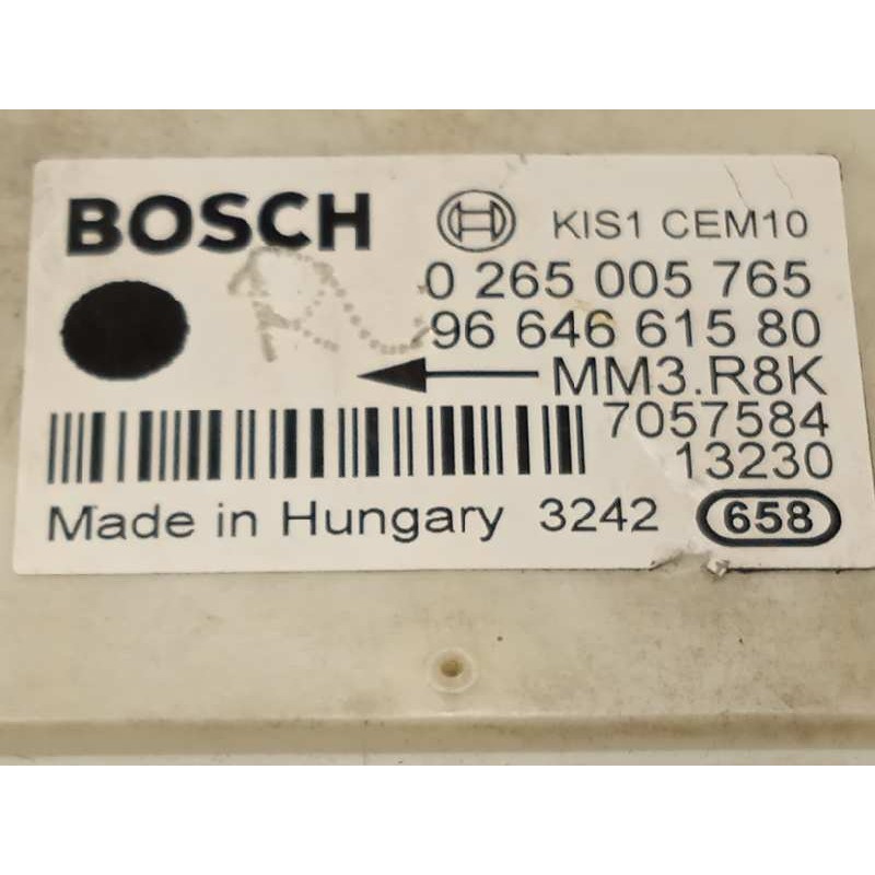 Recambio de centralita esp para peugeot rcz basis referencia OEM IAM 9664661580  0265005765