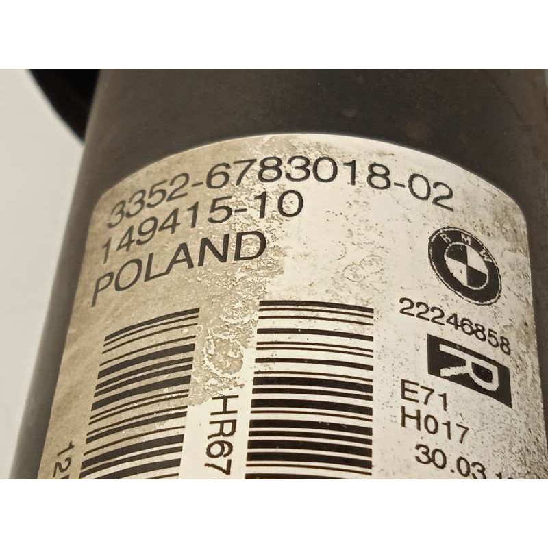 Recambio de amortiguador trasero derecho para bmw x6 (e71) 5.0i referencia OEM IAM 33526783018  