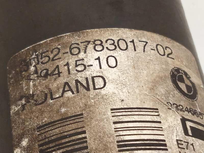 Recambio de amortiguador trasero izquierdo para bmw x6 (e71) 5.0i referencia OEM IAM 33526783017  