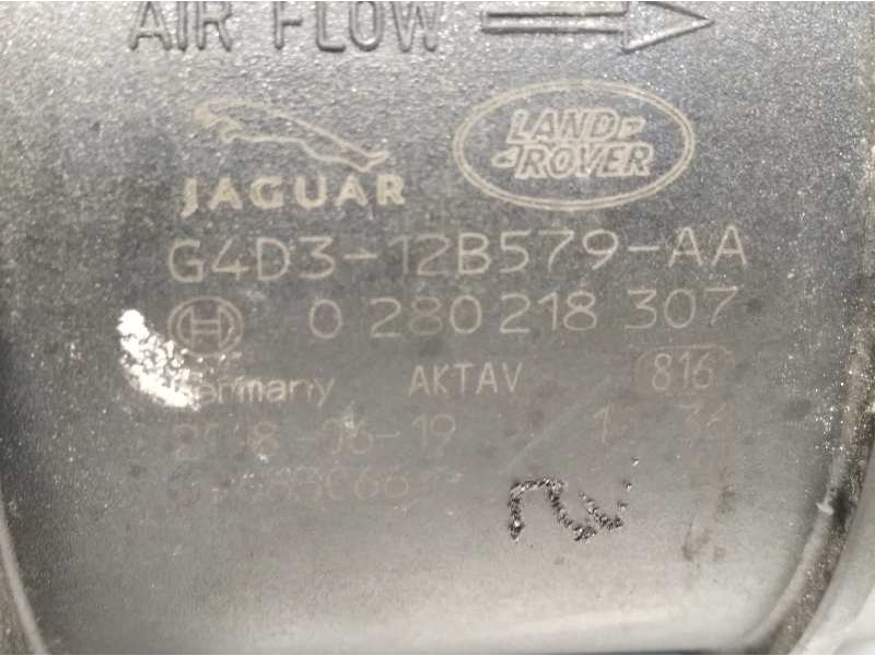 Recambio de caudalimetro para land rover range rover evoque evoque hse referencia OEM IAM G4D312B579AA LR071914 0280218307