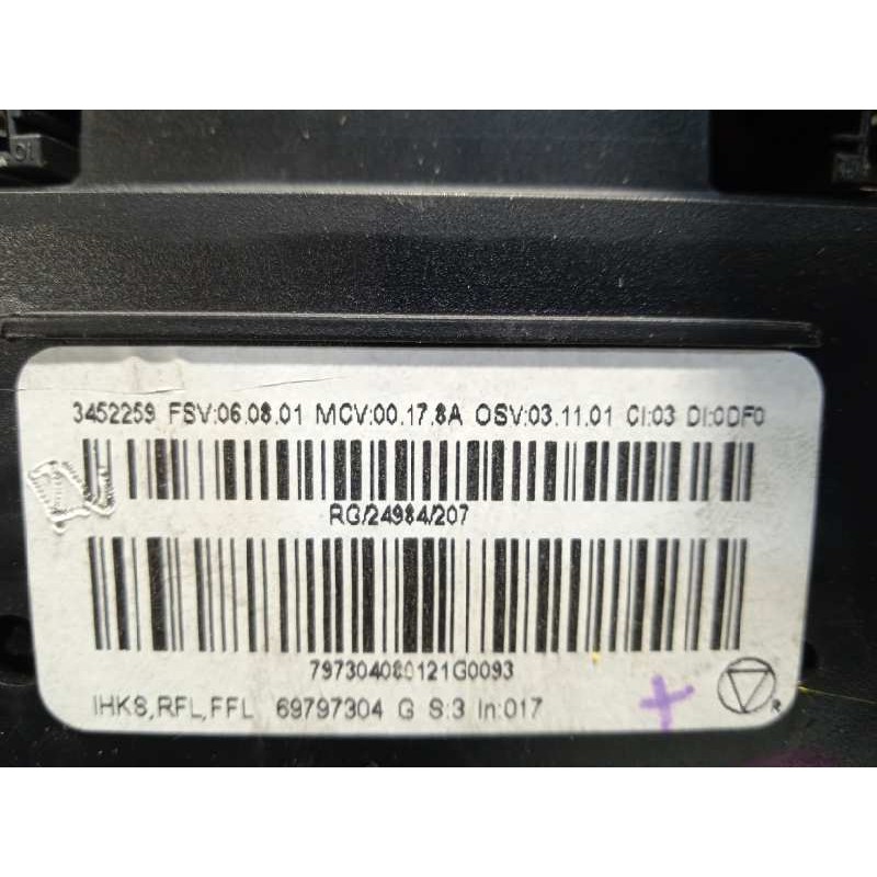 Recambio de mando climatizador para mini mini (r56) cooper referencia OEM IAM 3452259  69797304