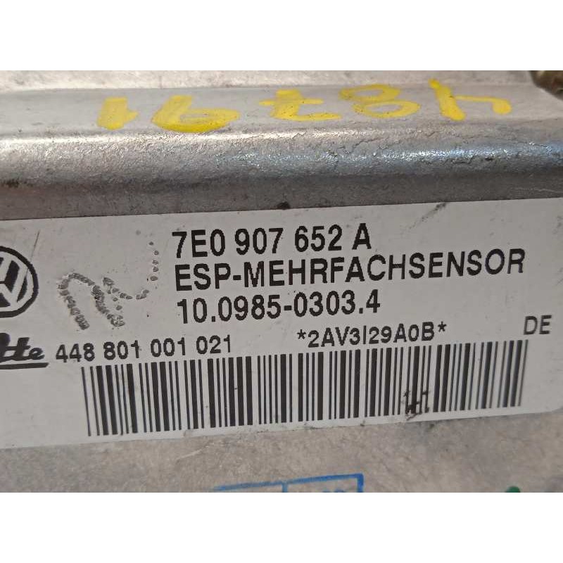 Recambio de centralita esp para volkswagen touareg (7la) 2.5 tdi referencia OEM IAM 7E0907652A  10098503034