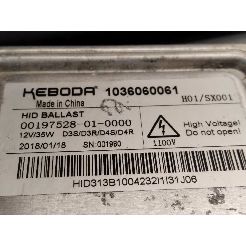 Recambio de centralita faros xenon para land rover range rover evoque evoque hse referencia OEM IAM 1036060061  LR082270