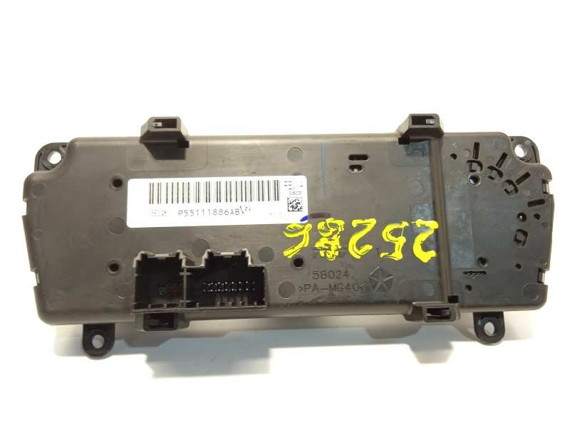 Recambio de mando climatizador para chrysler sebring berlina 2.0 crd limited referencia OEM IAM 55111886AB  P55111886AB