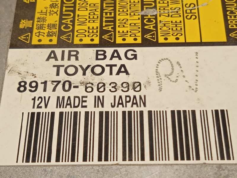 Recambio de centralita airbag para toyota land cruiser 200 (j14) 4.7 v8 cat referencia OEM IAM 8917060390  