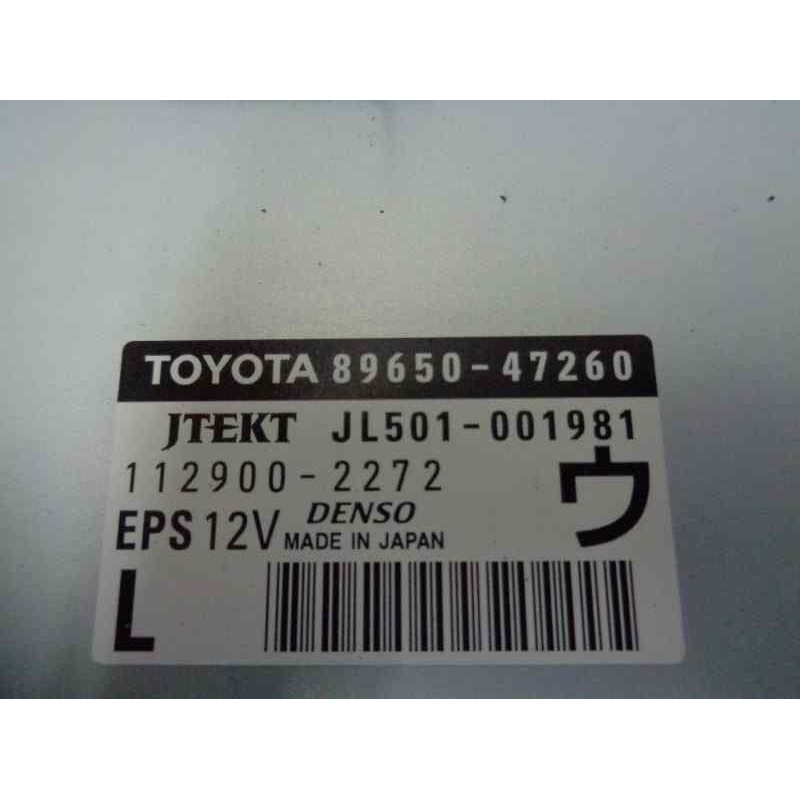 Recambio de centralita direccion para toyota prius (nhw30) plug-in hybrid advance referencia OEM IAM 8965047260 JL501001981 1129