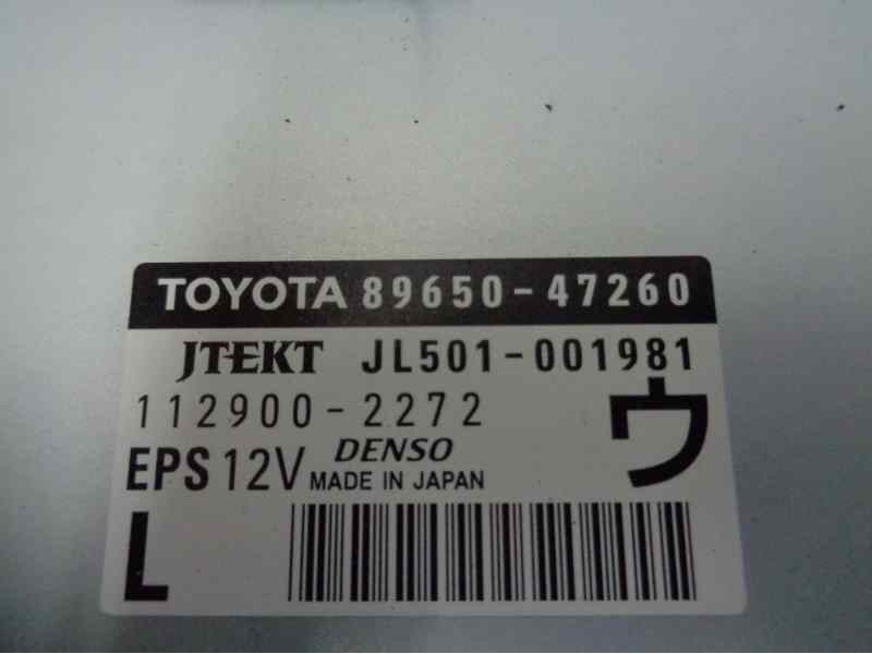 Recambio de centralita direccion para toyota prius (nhw30) plug-in hybrid advance referencia OEM IAM 8965047260 JL501001981 1129