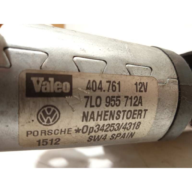 Recambio de motor limpia trasero para volkswagen touareg (7la) tdi v10 referencia OEM IAM 7L0955712A  404761