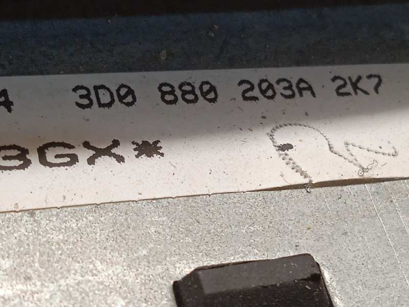 Recambio de airbag delantero izquierdo para volkswagen touareg (7la) tdi v10 referencia OEM IAM 3D0880203A  3D0880203A2K7