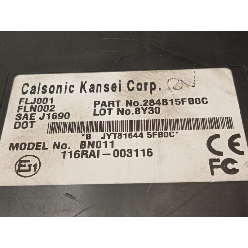 Recambio de modulo electronico para nissan micra v (k14) 1.0 12v cat referencia OEM IAM 284B15FB0C  