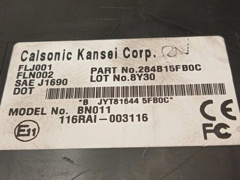 Recambio de modulo electronico para nissan micra v (k14) 1.0 12v cat referencia OEM IAM 284B15FB0C  