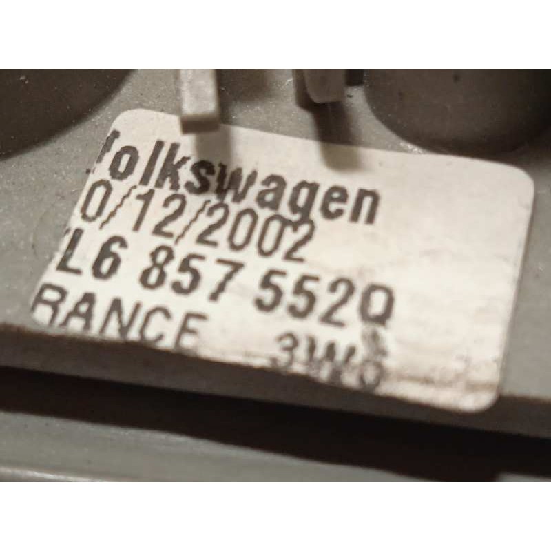 Recambio de parasol derecho para volkswagen touareg (7la) tdi v10 referencia OEM IAM 7L6857552Q  7L6857552Q3W5