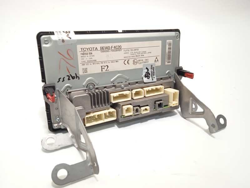 Recambio de pantalla multifuncion para toyota c-hr hybrid dynamic plus referencia OEM IAM 86140F4020  